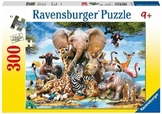 Ravensburger Puzzel Afrikaanse Vrienden - Legpuzzel - 300XXL Stukjes 8 Ravensburger Puzzel Afrikaanse Vrienden - Legpuzzel - 300XXL Stukjes - Afbeelding 6