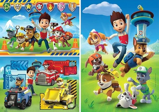 Clementoni - Paw Patrol Legpuzzel - Kinderpuzzel - 3 Puzzels Van 48 Stukjes - 5-6 Jaar 4 Clementoni - Paw Patrol Legpuzzel - Kinderpuzzel - 3 Puzzels Van 48 Stukjes - 5-6 Jaar - Afbeelding 2