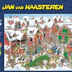 Jan Van Haasteren Het Dorp Van De Kerstman 5000 Stukjes - Legpuzzel -Exporteren puzzels winkel 550x387 4