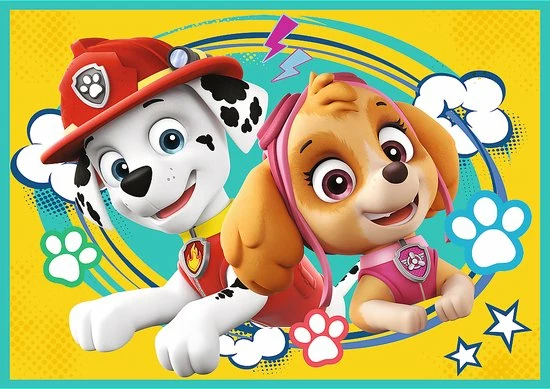 Trefl Paw Patrol 4-in-1 Puzzel - 12/15/20/24 Stukjes 5 Trefl Paw Patrol 4-in-1 Puzzel - 12/15/20/24 Stukjes - Afbeelding 3