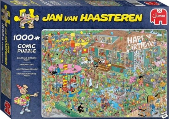Jan Van Haasteren Kinderfeestje Puzzel - 1000 Stukjes 13 Jan Van Haasteren Kinderfeestje Puzzel - 1000 Stukjes - Afbeelding 11
