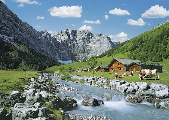 Ravensburger Puzzel Karwendelgebergte, Oostenrijk - Legpuzzel - 1000 Stukjes 5 Ravensburger Puzzel Karwendelgebergte, Oostenrijk - Legpuzzel - 1000 Stukjes - Afbeelding 3