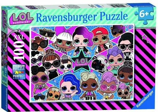 Ravensburger Puzzel L.O.L. Suprise - Legpuzzel - 100 Stukjes 7 Ravensburger Puzzel L.O.L. Suprise - Legpuzzel - 100 Stukjes - Afbeelding 5