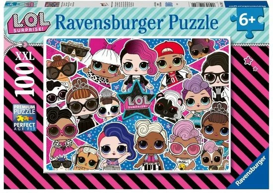 Ravensburger Puzzel L.O.L. Suprise - Legpuzzel - 100 Stukjes 8 Ravensburger Puzzel L.O.L. Suprise - Legpuzzel - 100 Stukjes - Afbeelding 6