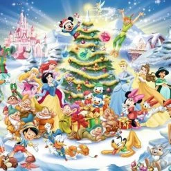 Ravensburger Puzzel Kerstmis Met Disney - Legpuzzel - 1000 Stukjes -Exporteren puzzels winkel 550x391 31