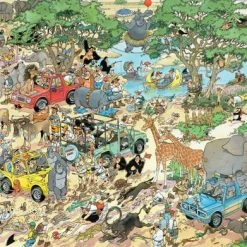 Jan Van Haasteren Safari & Storm 2-in-1 Puzzel - 2 X 1000 Stukjes -Exporteren puzzels winkel 550x391 4