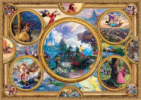 Schmidt Puzzel Disney Dreams Collection - 2000 Stukjes - 12+ 4 Schmidt Puzzel Disney Dreams Collection - 2000 Stukjes - 12+ - Afbeelding 2