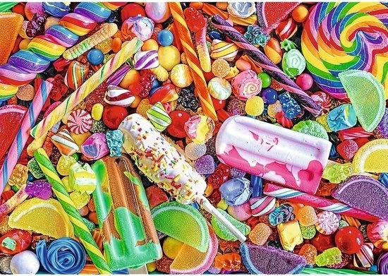 Trefl Prime Lollies En Snoepjes Puzzel - 1000 Stukjes 10 Trefl Prime Lollies En Snoepjes Puzzel - 1000 Stukjes - Afbeelding 8