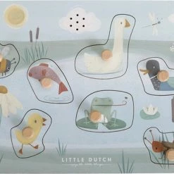 Little Dutch Houten Geluidenpuzzel Dieren