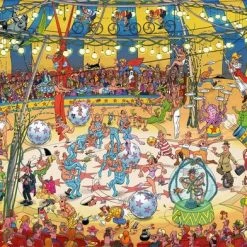 Jan Van Haasteren Acrobaten Circus Puzzel - 1000 Stukjes -Exporteren puzzels winkel 550x392 130