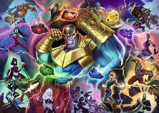Ravensburger Puzzel Disney Marvel Villainous: Thanos 6 Ravensburger Puzzel Disney Marvel Villainous: Thanos - Afbeelding 4