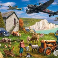 Falcon De Luxe Flight Over Dover 1000 Stukjes - Legpuzzel Voor Volwassenen 8 Falcon De Luxe Flight Over Dover 1000 Stukjes - Legpuzzel Voor Volwassenen -Exporteren puzzels winkel 550x392 171