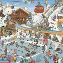 Jan Van Haasteren De Winterspelen Puzzel - 1000 Stukjes -Exporteren puzzels winkel 550x392 2