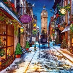 Ravensburger Kerstpuzzel Kersttijd - Legpuzzel - 1000 Stukjes -Exporteren puzzels winkel 550x392 34