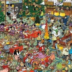 Jan Van Haasteren Christmas Gifts Puzzel - 2x1000 Stukjes 26 Jan Van Haasteren Christmas Gifts Puzzel - 2x1000 Stukjes -Exporteren puzzels winkel 550x392 43