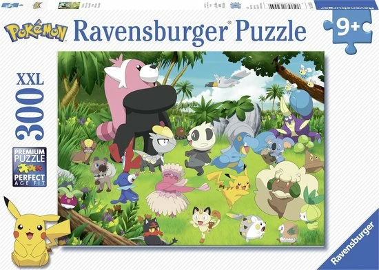Ravensburger Puzzel Pok Mon - 300 Stukjes 3 Ravensburger Puzzel Pok Mon - 300 Stukjes