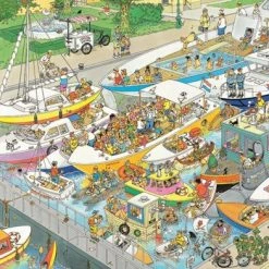 Jan Van Haasteren De Sluizen Puzzel - 1000 Stukjes -Exporteren puzzels winkel 550x392 46