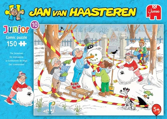Jan Van Haasteren Junior De Sneeuwman 150 Stukjes - Legpuzzel 5 Jan Van Haasteren Junior De Sneeuwman 150 Stukjes - Legpuzzel - Afbeelding 3