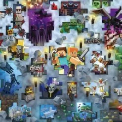 Ravensburger Puzzel Minecraft Bendes - Legpuzzel - 1000 Stukjes -Exporteren puzzels winkel 550x393 42