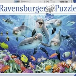 Ravensburger Puzzel Dolfijnen In Het Koraalrif - Legpuzzel - 500 Stukjes
