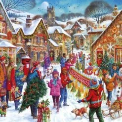 Gibsons Christmas Limited Edition - Light Up The Night Puzzel (1000 Stukjes) -Exporteren puzzels winkel 550x393 52