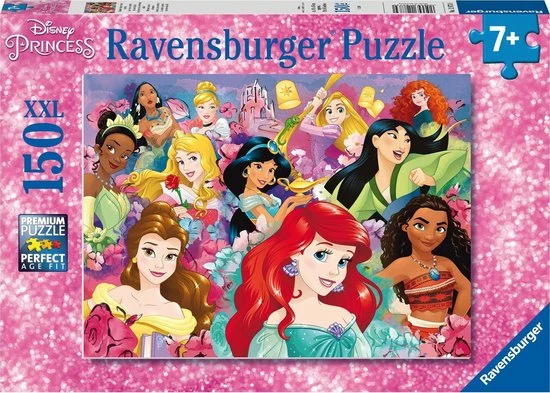 Ravensburger Puzzel Disney Princess - Legpuzzel - 150 Stukjes 3 Ravensburger Puzzel Disney Princess - Legpuzzel - 150 Stukjes