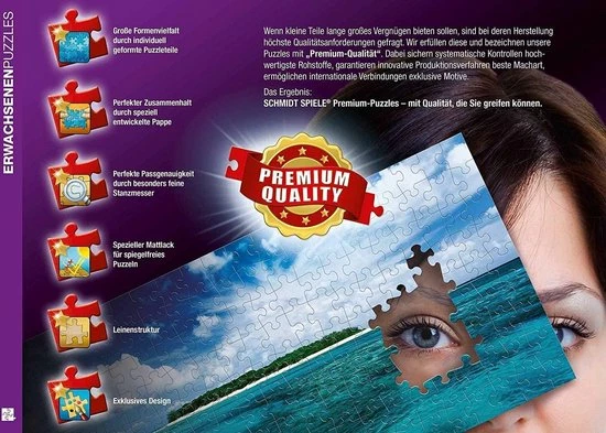 Schmidt Disney Mickey & Minnie, 1000 Stukjes Puzzel 5 Schmidt Disney Mickey & Minnie, 1000 Stukjes Puzzel - Afbeelding 3