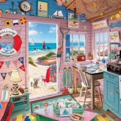 Ravensburger Puzzel Het Strandhuis - Legpuzzel - 1000 Stukjes -Exporteren puzzels winkel 550x393 81