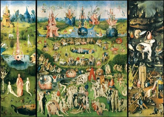 Eurographics Jheronimus Bosch - De Tuin Der Lusten (1000 Stukjes, Kunst Puzzel) 5 Eurographics Jheronimus Bosch - De Tuin Der Lusten (1000 Stukjes, Kunst Puzzel) - Afbeelding 3