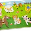 Vigatoys Viga Toys Houten Geluidspuzzel - Boerderijdieren -Exporteren puzzels winkel 550x394 32