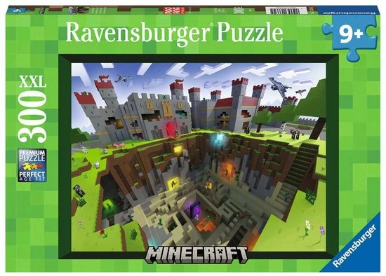 Ravensburger Puzzel Minecraft Cutaway - Legpuzzel - 300XXL Stukjes 7 Ravensburger Puzzel Minecraft Cutaway - Legpuzzel - 300XXL Stukjes - Afbeelding 5