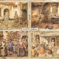 Jumbo Premium Collection Puzzel Anton Pieck Bakkers Uit De 19e Eeuw - Legpuzzel - 1000 Stukjes -Exporteren puzzels winkel 550x394 8
