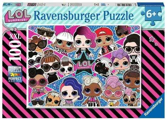 Ravensburger Puzzel L.O.L. Suprise - Legpuzzel - 100 Stukjes 3 Ravensburger Puzzel L.O.L. Suprise - Legpuzzel - 100 Stukjes
