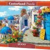 Castorland Spring In Santorini Legpuzzel - 2000 Stukjes -Exporteren puzzels winkel 550x395 43