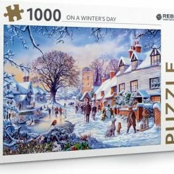 Rebo Productions Rebo Legpuzzel 1000 Stukjes - On A Winter's Day