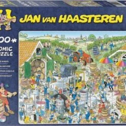 Jan Van Haasteren De Wijnmakerij Puzzel - 1000 Stukjes 26 Jan Van Haasteren De Wijnmakerij Puzzel - 1000 Stukjes -Exporteren puzzels winkel 550x396 3