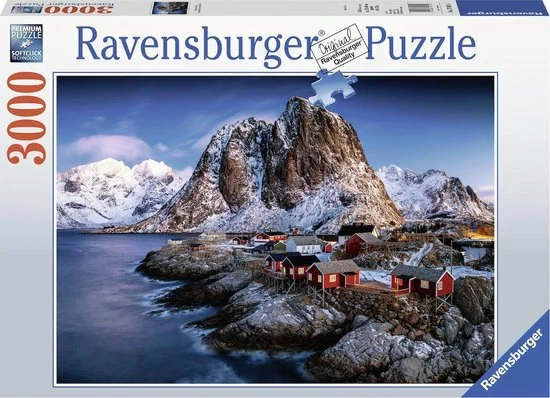 Ravensburger Puzzel Hamnoy, Lofoten - Legpuzzel - 3000 Stukjes 3 Ravensburger Puzzel Hamnoy, Lofoten - Legpuzzel - 3000 Stukjes
