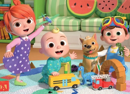 Just Games COCOMELON Vloerpuzzel - Een Zomerse Dag - 24 Stukjes . Puzzel En Kleurplaat . Formaat 70 50 4 Just Games COCOMELON Vloerpuzzel - Een Zomerse Dag - 24 Stukjes . Puzzel En Kleurplaat . Formaat 70 50 - Afbeelding 2