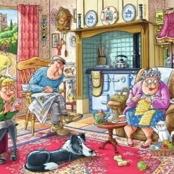 Wasgij Mystery 17 Kabaal In De Keuken! Puzzel - 1000 Stukjes -Exporteren puzzels winkel 550x398 2