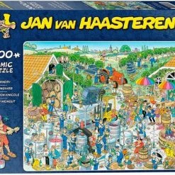 Jan Van Haasteren De Wijnmakerij Puzzel - 3000 Stukjes -Exporteren puzzels winkel 550x398