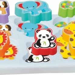 DEDE Vormenpuzzel Dieren - Vormenstoof - Bouwblokken Blokken Baby Blokkenpuzzel - Baby Speelgoed Educatief Speelgoed 2 Jaar Educatief Speelgoed 3 Jaar Motoriek Speelgoed -Exporteren puzzels winkel 550x398 33