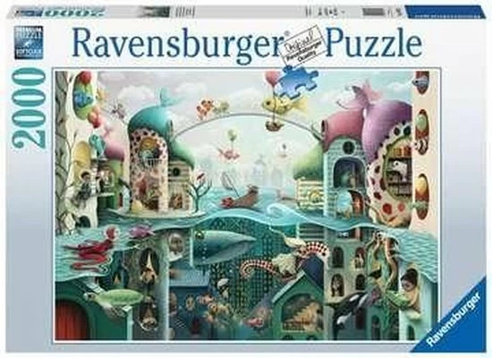 Ravensburger Puzzel If Fish Could Walk - Legpuzzel - 2000 Stukjes 6 Ravensburger Puzzel If Fish Could Walk - Legpuzzel - 2000 Stukjes - Afbeelding 4