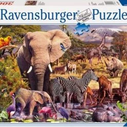 Ravensburger Puzzel Afrikaanse Dierenwereld - Legpuzzel - 3000 Stukjes -Exporteren puzzels winkel 550x402 6