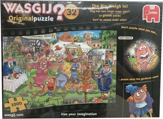 Wasgij Original 32 Mag Het Een Onsje Meer Zijn! Puzzel - 1000 Stukjes 9 Wasgij Original 32 Mag Het Een Onsje Meer Zijn! Puzzel - 1000 Stukjes - Afbeelding 7