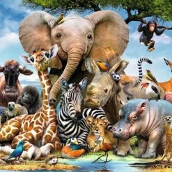 Ravensburger Puzzel Afrikaanse Vrienden - Legpuzzel - 300XXL Stukjes 12 Ravensburger Puzzel Afrikaanse Vrienden - Legpuzzel - 300XXL Stukjes -Exporteren puzzels winkel 550x403 48