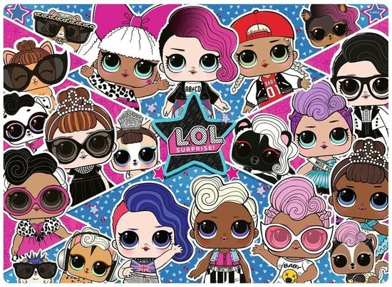 Ravensburger Puzzel L.O.L. Suprise - Legpuzzel - 100 Stukjes 4 Ravensburger Puzzel L.O.L. Suprise - Legpuzzel - 100 Stukjes - Afbeelding 2