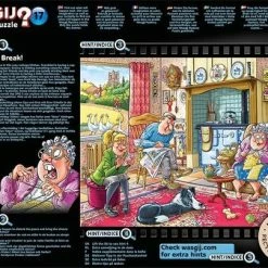 Wasgij Mystery 17 Kabaal In De Keuken! Puzzel - 1000 Stukjes -Exporteren puzzels winkel 550x404 11