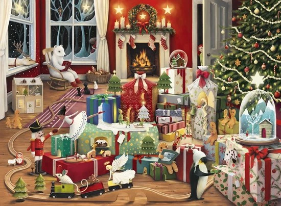 Ravensburger Puzzel Kersttijd - Legpuzzel - 500 Stukjes 5 Ravensburger Puzzel Kersttijd - Legpuzzel - 500 Stukjes - Afbeelding 3