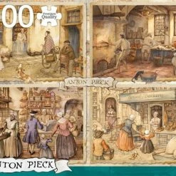 Jumbo Premium Collection Puzzel Anton Pieck Bakkers Uit De 19e Eeuw - Legpuzzel - 1000 Stukjes -Exporteren puzzels winkel 550x404 16