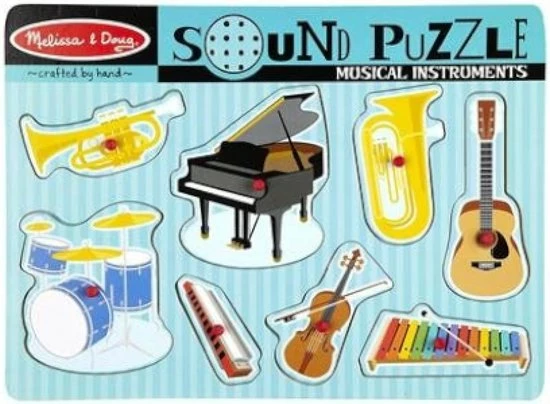 Melissa & Doug - Musical Instruments - Legpuzzle Met Geluid 8 Melissa & Doug - Musical Instruments - Legpuzzle Met Geluid - Afbeelding 6